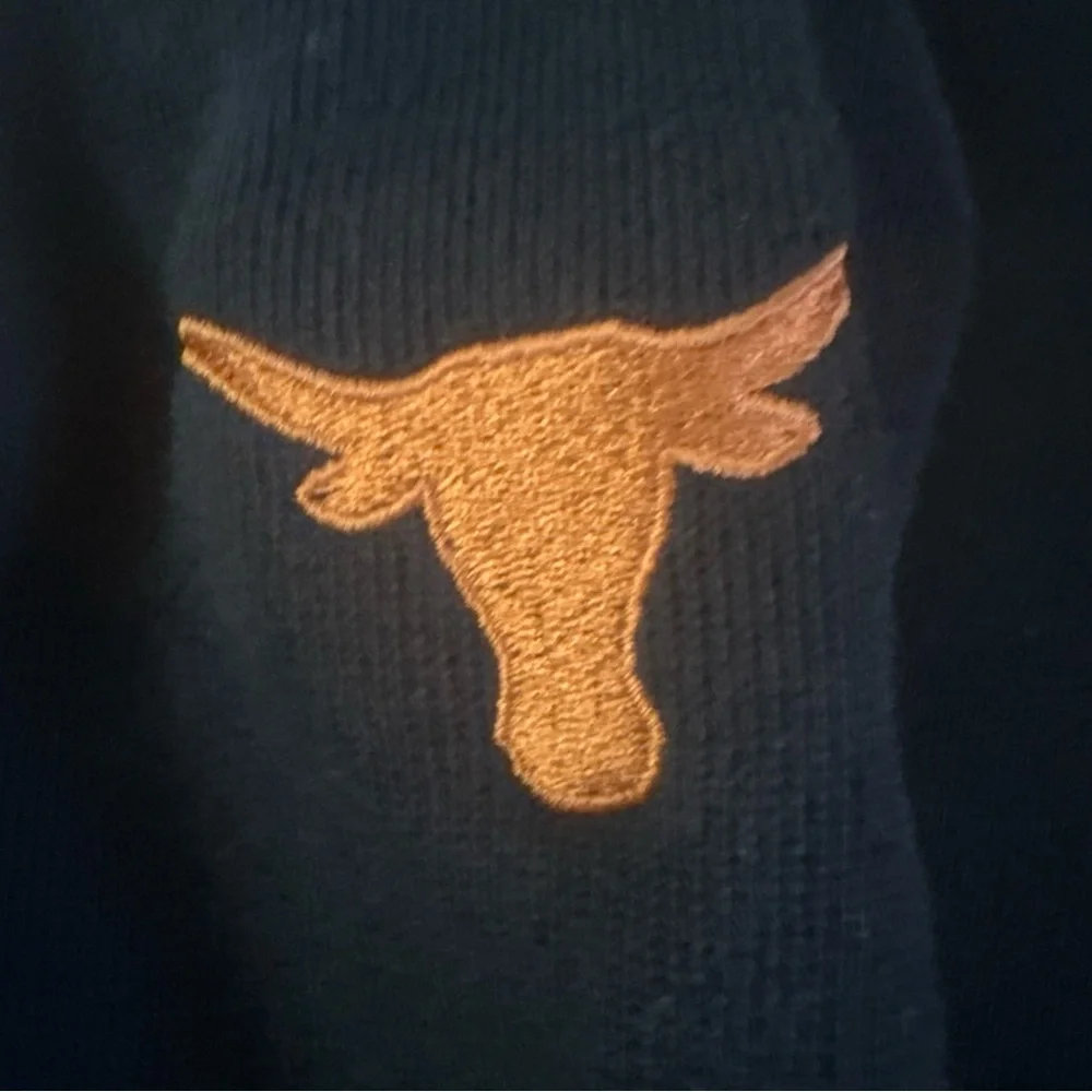 Polo Ralph Lauren 1/4 Zip Pullover Mens Sweatshirt Texas Longhorns Size M - Picture 5 of 8